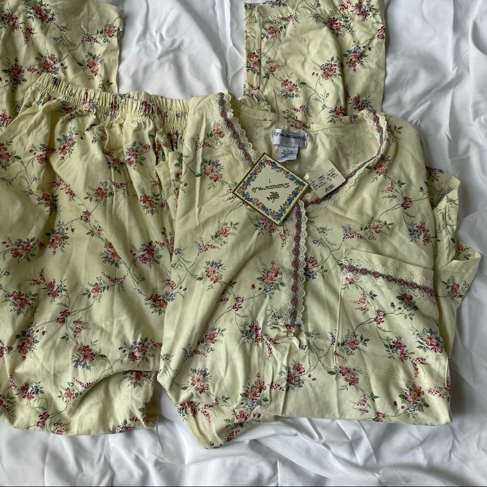 Vintage Cottagecore Pajama Set